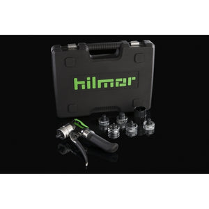 Hilmor 1839015 Compact Swage Tool Kit with Deburrer – 3/8″ to 7/8″