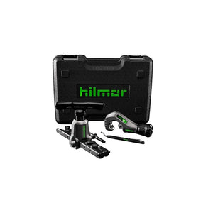 Hilmor 1937685 Orbital Flare Kit with Tubing Cutter and Deburring Tool
