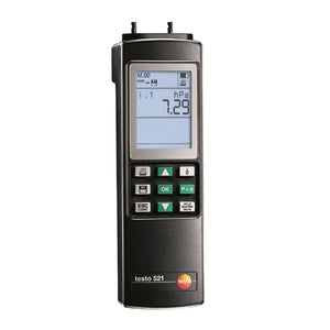testo 521-1 Differential Pressure Measuring Instrument (0.2 % of f.v.)