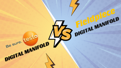 Testo vs. Fieldpiece - The Battle of HVAC/R Titans - Digital Manifold Showdown!