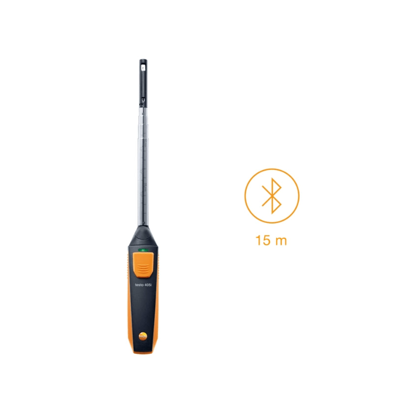 Testo 405i – Thermal Anemometer with Smartphone Operation
