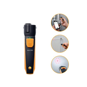 Testo 805i – Infrared Thermometer with Smartphone Operation