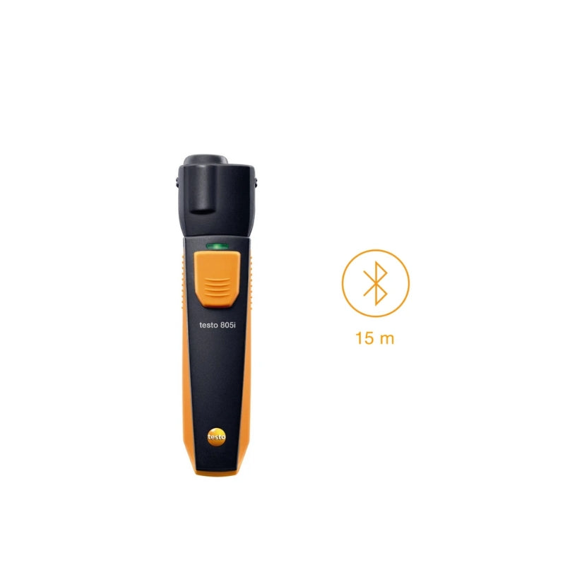 Testo 805i – Infrared Thermometer with Smartphone Operation