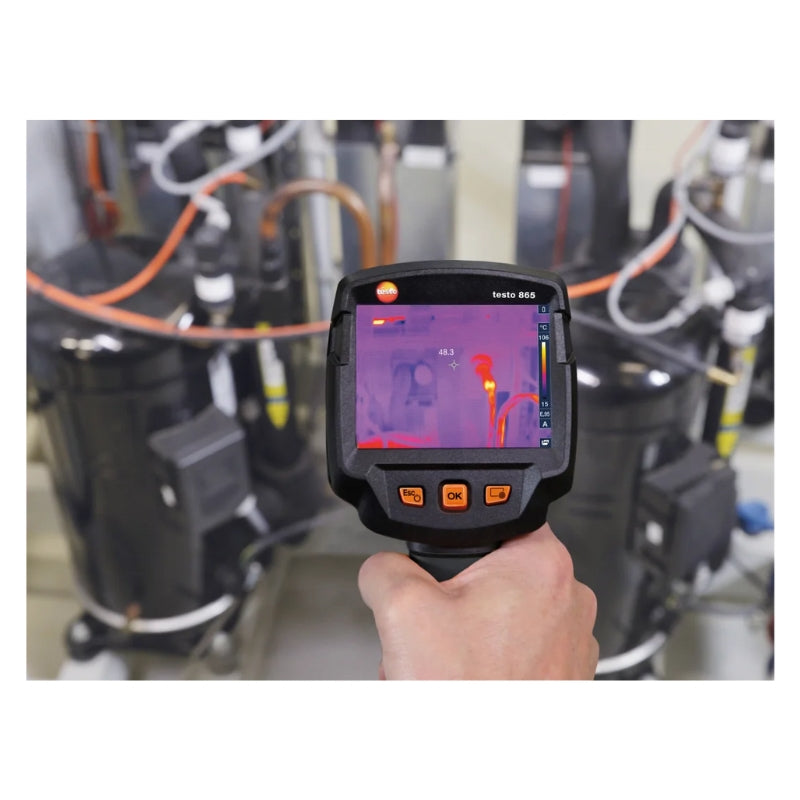 Testo 865 – Thermal Imager (160 × 120 pixels)