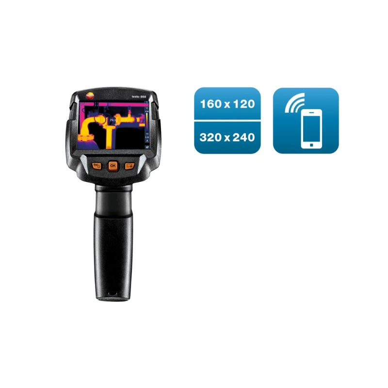 Testo 868 – Thermal Imager (160 × 120 pixels, App)