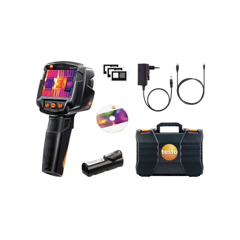 Testo 871 – Thermal Imager (240 × 180 pixels, App)