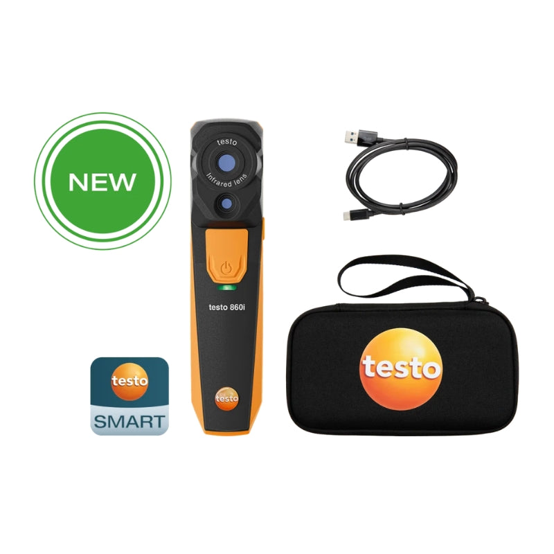 Testo 860i Kit – Wireless Thermal Imager for Smartphones