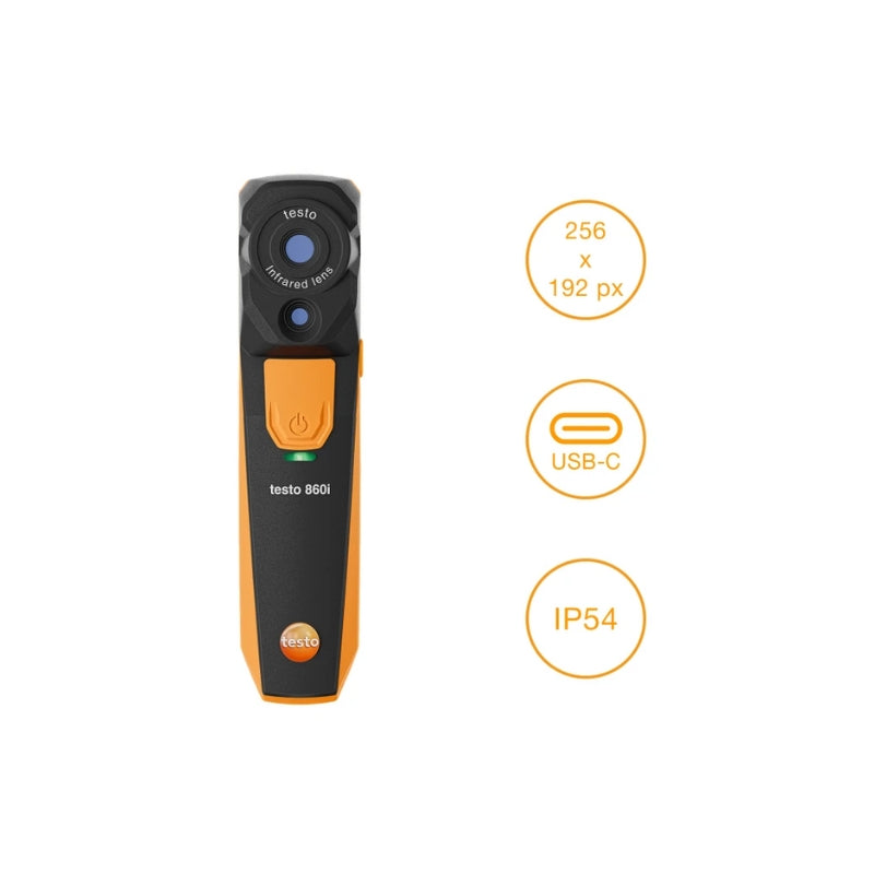 Testo 860i Kit – Wireless Thermal Imager for Smartphones