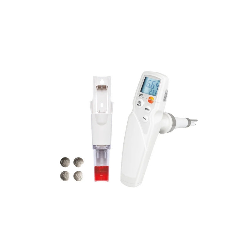Testo 205 – pH Meter for Solids
