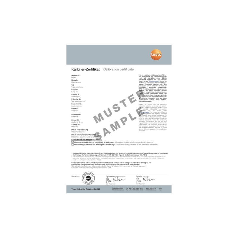 Testo 205 – pH Meter for Solids