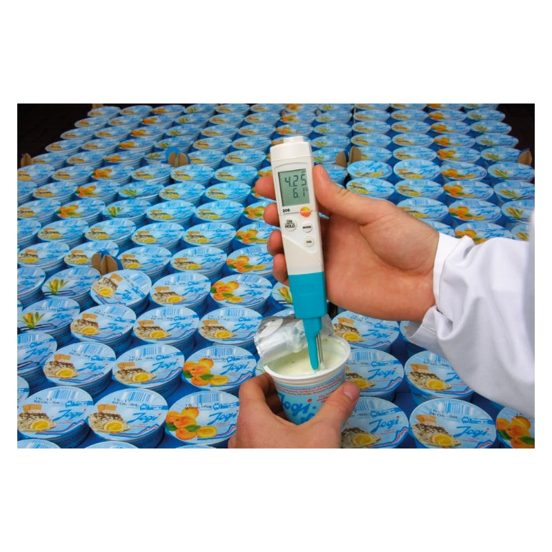 Testo 206-pH2 – pH Meter for Semi-Solids