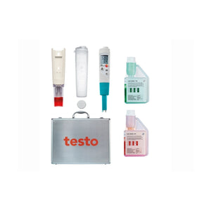 Testo 206-pH1 Starter Set – pH/Temperature Measuring Instrument for Liquids