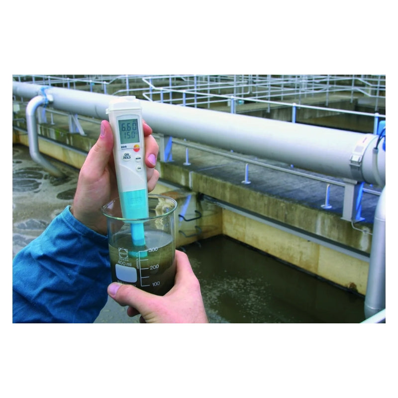 Testo 206-pH1 Starter Set – pH/Temperature Measuring Instrument for Liquids