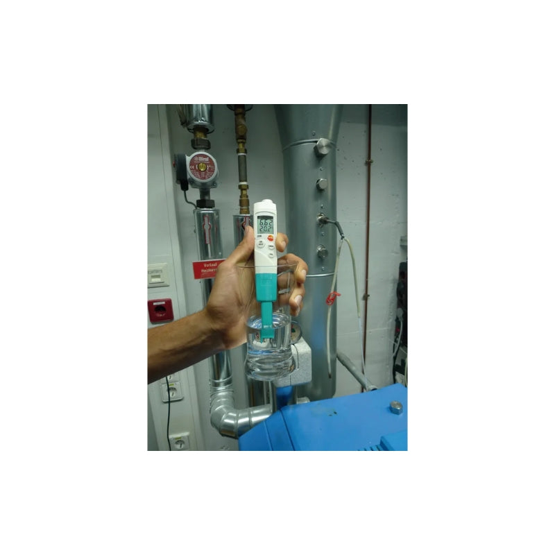 Testo 206-pH1 Starter Set – pH/Temperature Measuring Instrument for Liquids
