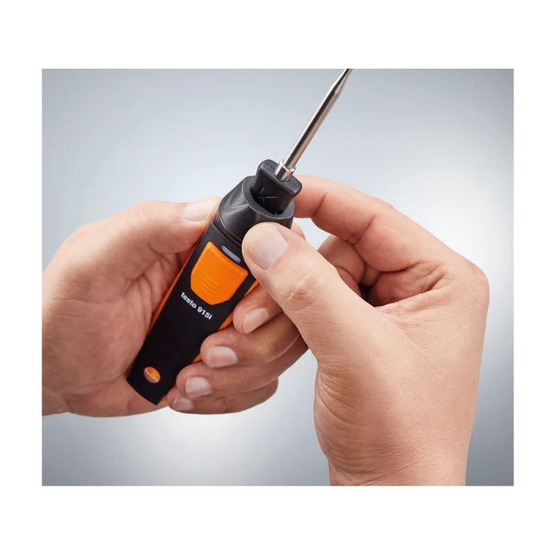 Testo 915i – Thermometer with Surface Probe and Smartphone Operation