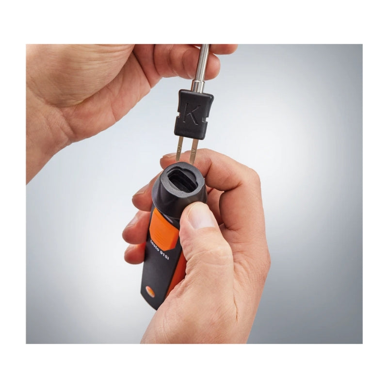 Testo 915i – Thermometer with Surface Probe and Smartphone Operation