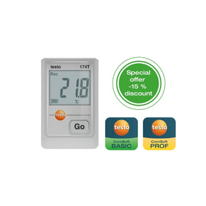 Testo 174 T – Mini Temperature Data Logger with USB-C and PC Software