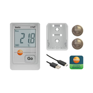 Testo 174 T – Mini Temperature Data Logger with USB-C and PC Software