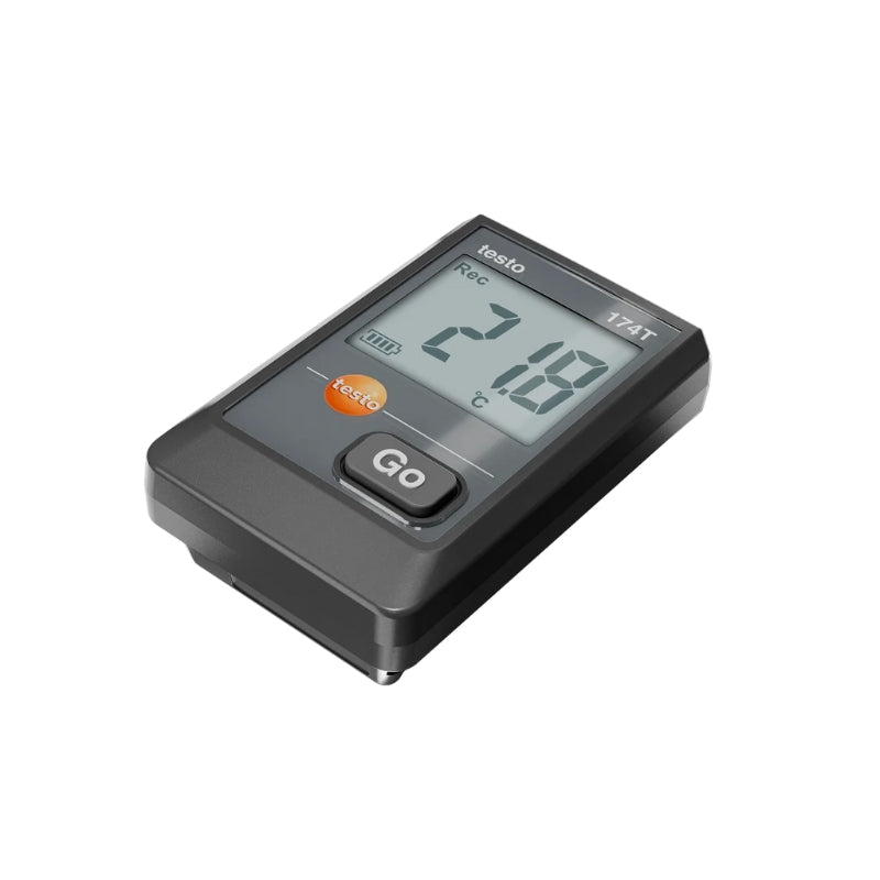 Testo 174 T – Mini Temperature Data Logger with USB-C and PC Software (Black)