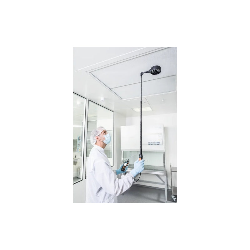 Testo High-Precision Vane Probe (Ø 100 mm, Digital, with Bluetooth®) – Including Temperature Sensor