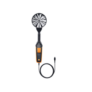 Testo High-Precision Vane Probe (Ø 100 mm, Digital, Wired) – Including Temperature Sensor
