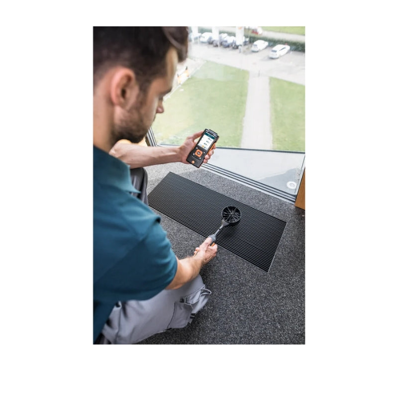 Testo Vane Probe (Ø 100 mm, Digital, with Bluetooth®) – Including Temperature Sensor