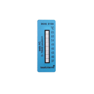 Testoterm Self-Adhesive Temperature Measurement Strips – +37 °C to +65 °C 0646 0108