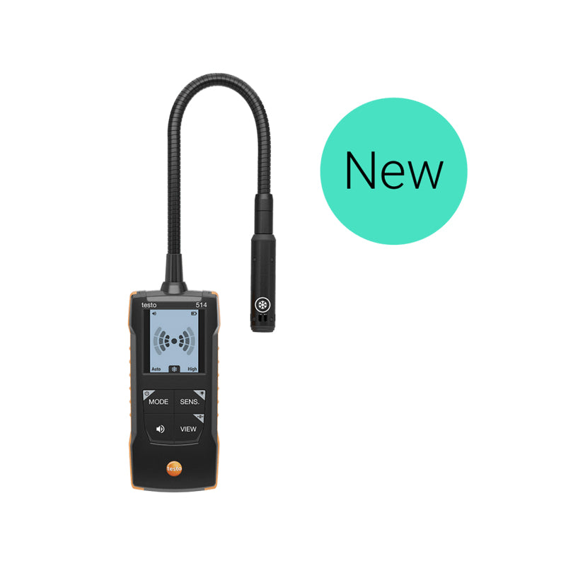 Testo 514 Refrigerant Leak Detector with Flexible Probe