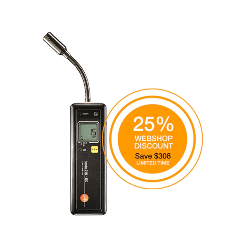 Testo 316-EX ATEX Gas Leak Detector