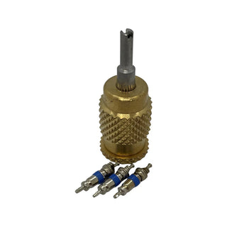 CPS Pocket Valve Core Tool with 4 Spare Cores TLVC1