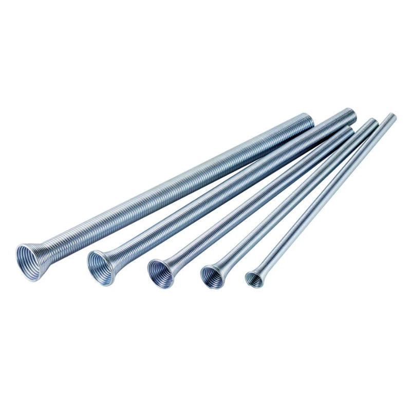 Mastercool Spring Style Tube Bender Kit 5 Sizes for 1/4&quot; to 5/8&quot; OD Tubing - 70076