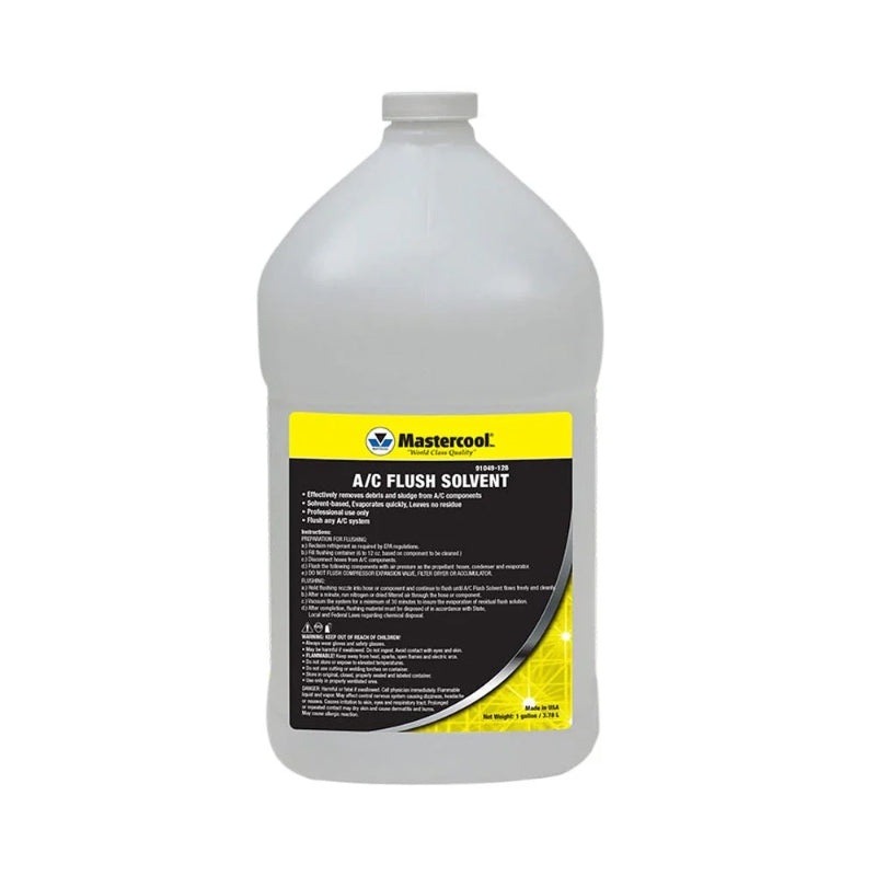 Mastercool Air Conditioning Flush Solvent Single 3.8L Bottle 91049-128