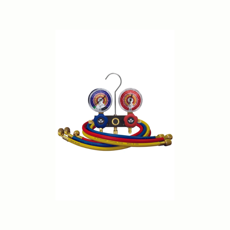 Mastercool 2-Way R32 R410A Manifold Gauge Set with 150cm Hose 93661-EB1