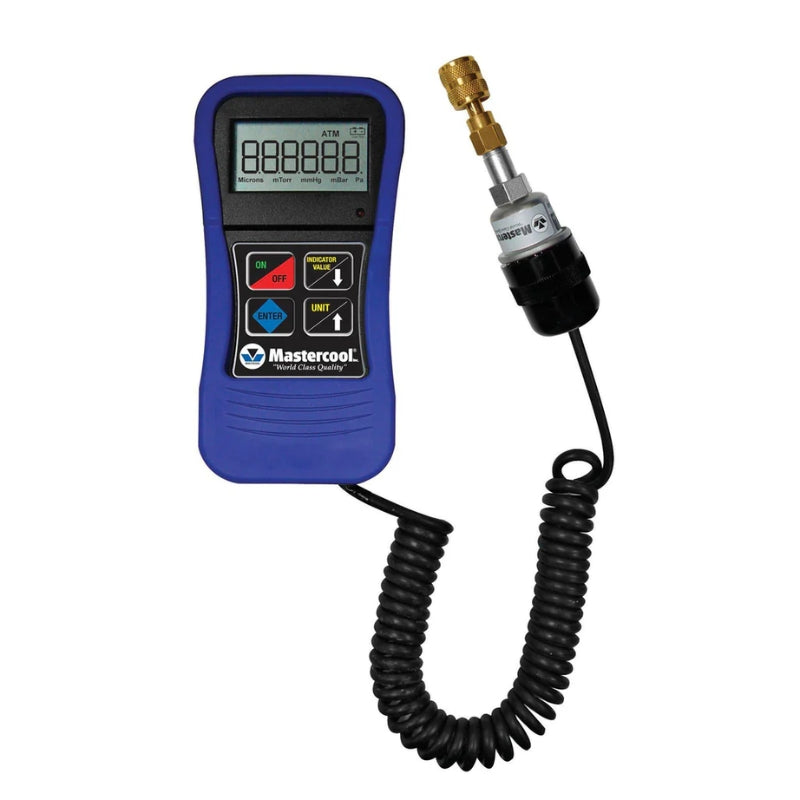 Mastercool Digital Vacuum Gauge with Thermocouple - 98061