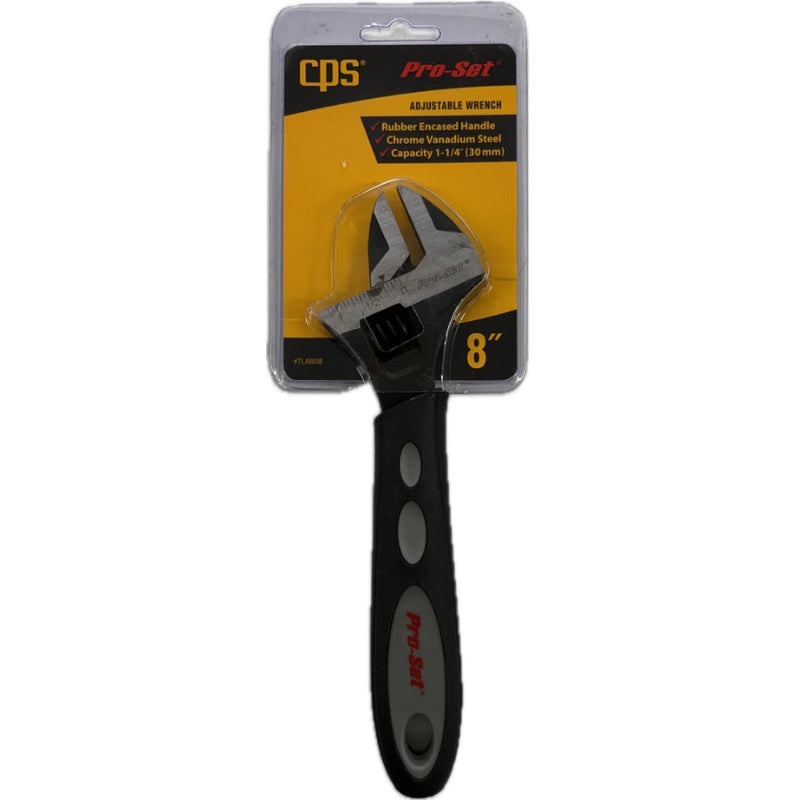 CPS Pro-Set Adjustable Wrench 8&quot; TLAW08