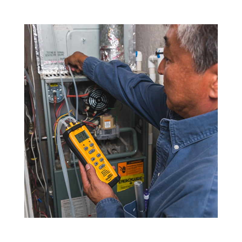 Fieldpeice SDMN6 Manometer with Air Pump for Pressure Switch Calibration