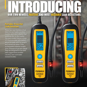Fieldpiece DR58 Heated Diode Leak Detector for Refrigerants