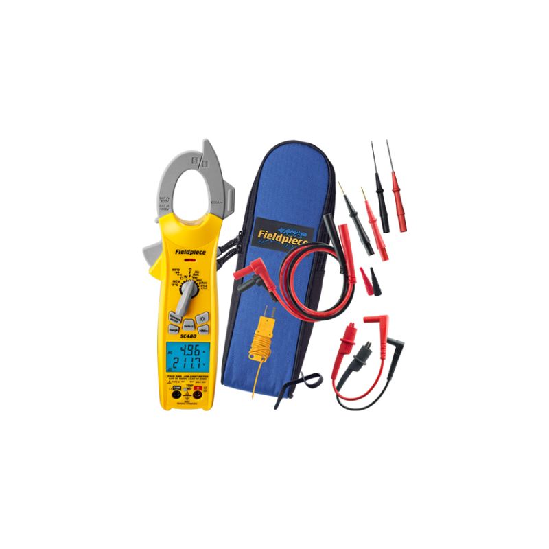 Fieldpiece SC480INT Trms Power Clamp Meter