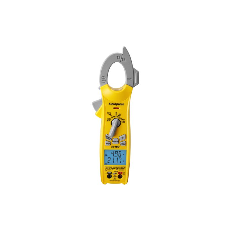 Fieldpiece SC480INT Trms Power Clamp Meter