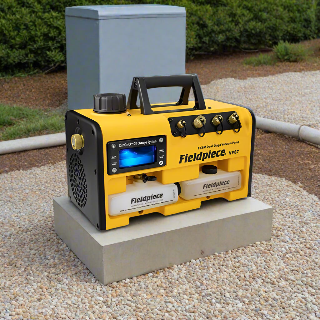 Fieldpiece VP87INT Vacuum Pump for Air Conditioning & Refrigeration ...