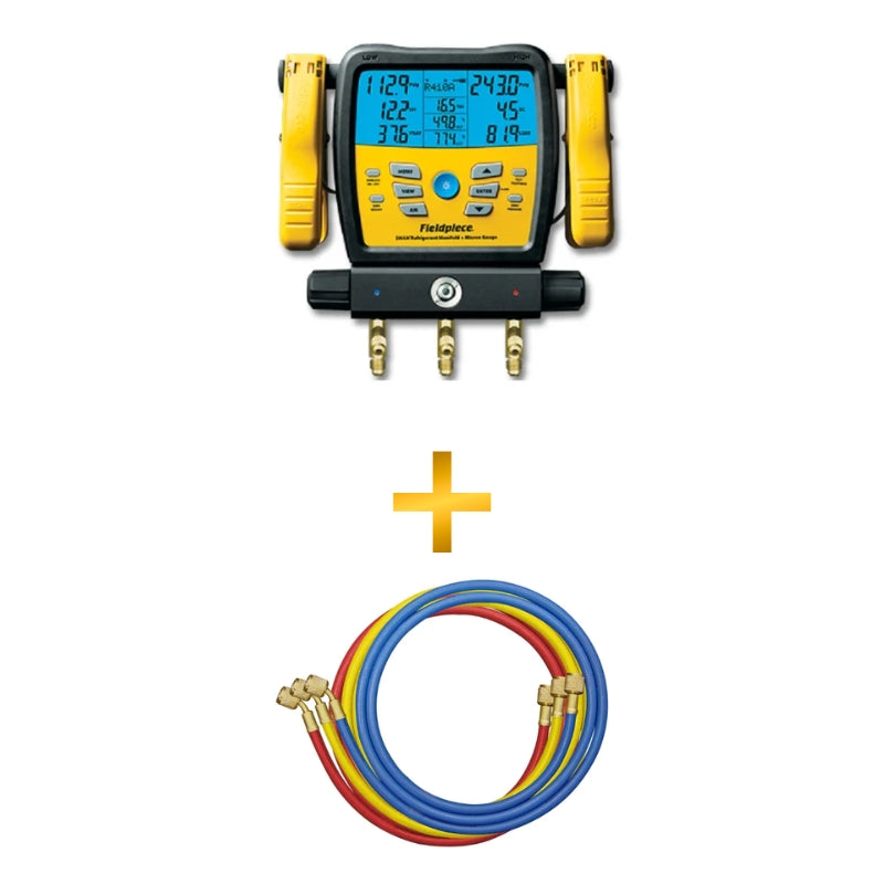 Fieldpiece SM380VINT 2-Valve Digital Manifold with built in Data Logging