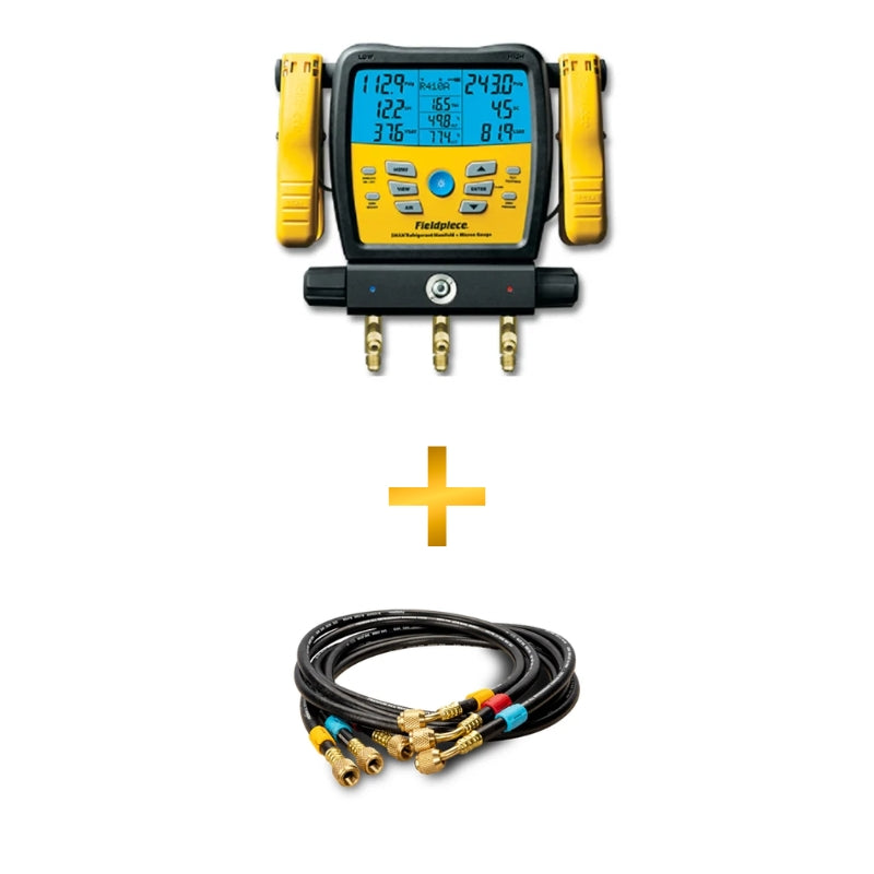 Fieldpiece SM380VINT 2-Valve Digital Manifold with built in Data Logging