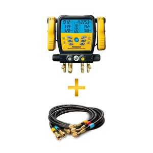 Fieldpiece SM482VINT 4-Valve Digital Manifold with built in Data Logging