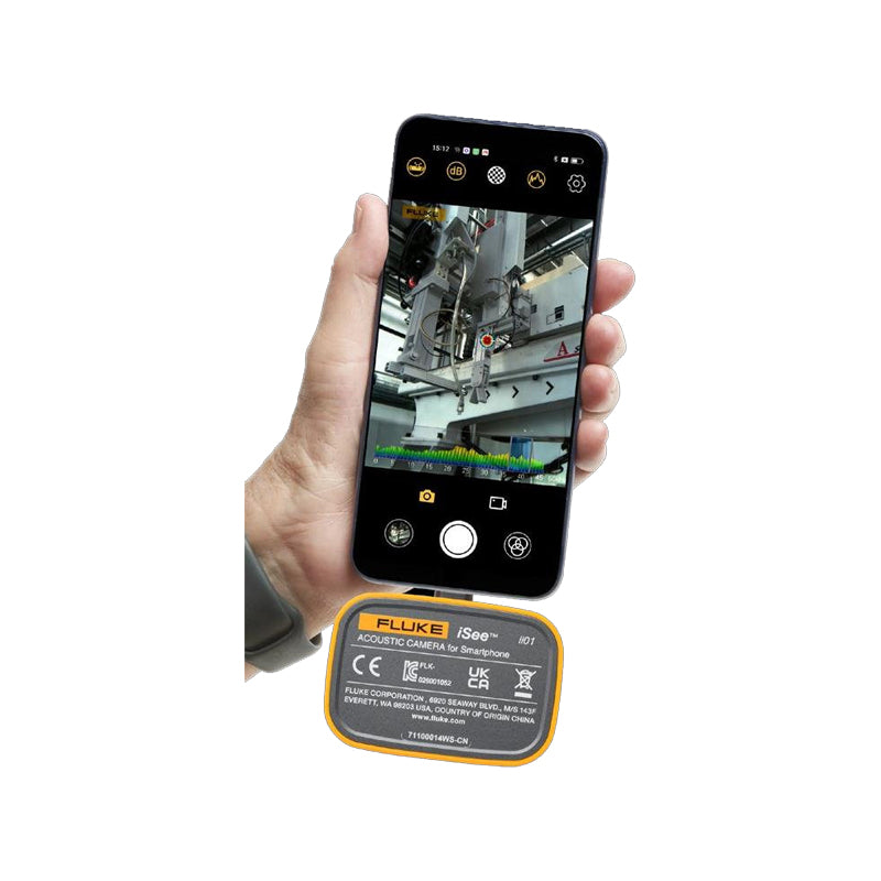 Fluke iSee™ ii01 Mobile Acoustic Imaging Camera for Smartphone