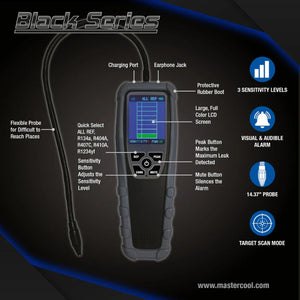 Mastercool Infrared Refrigerant Leak Detector Black Series 55600-A