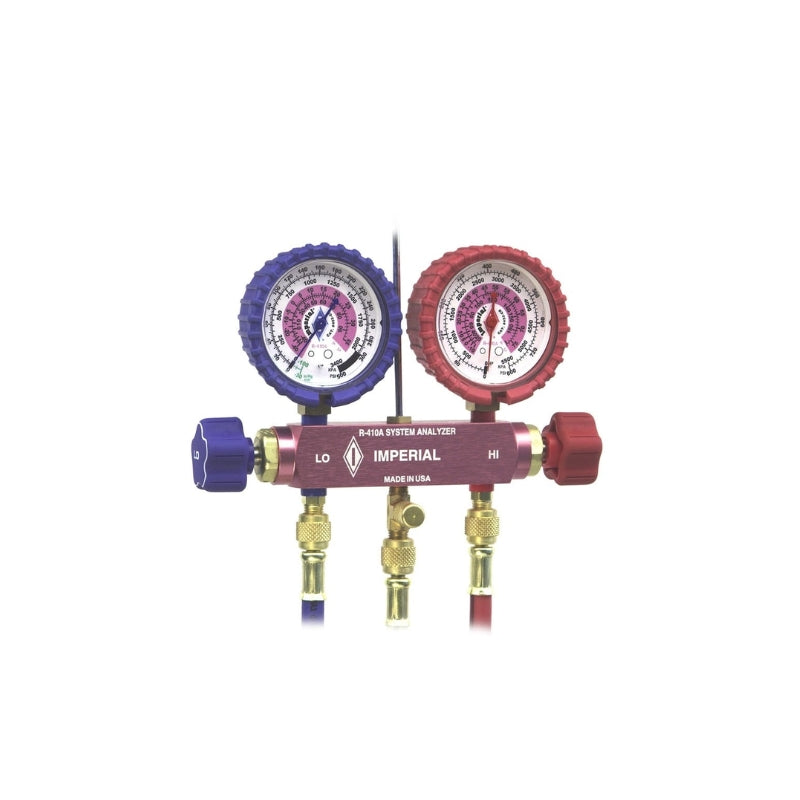 Imperial 514CC 2-Valve / 4-Port Manifold For R410A
