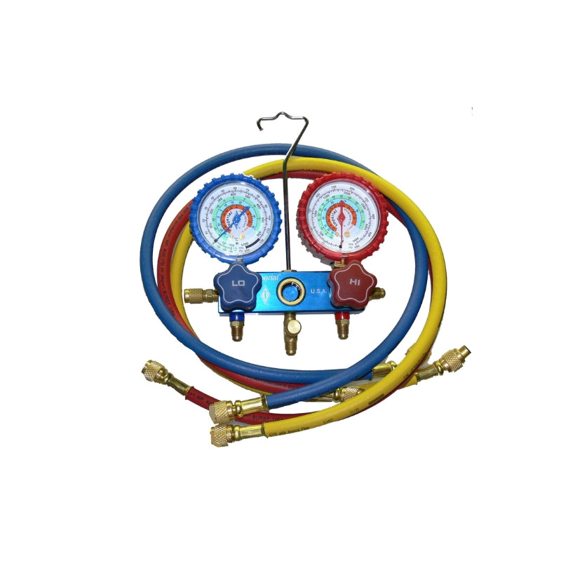 Imperial 581CKPSC 2-Valve / 4-Port Manifold for R22, R404A, R134A,