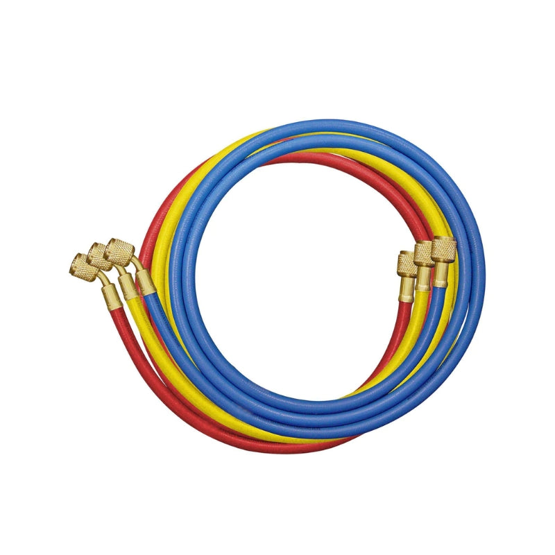 Mastercool 150cm Standard Hose Set of 3 with 1/4&quot; SAE 40360