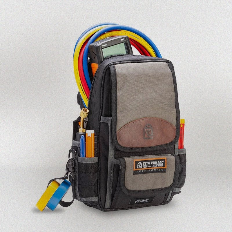 Veto Pro Pac HVAC XL Test Meter Tool Bag MB3