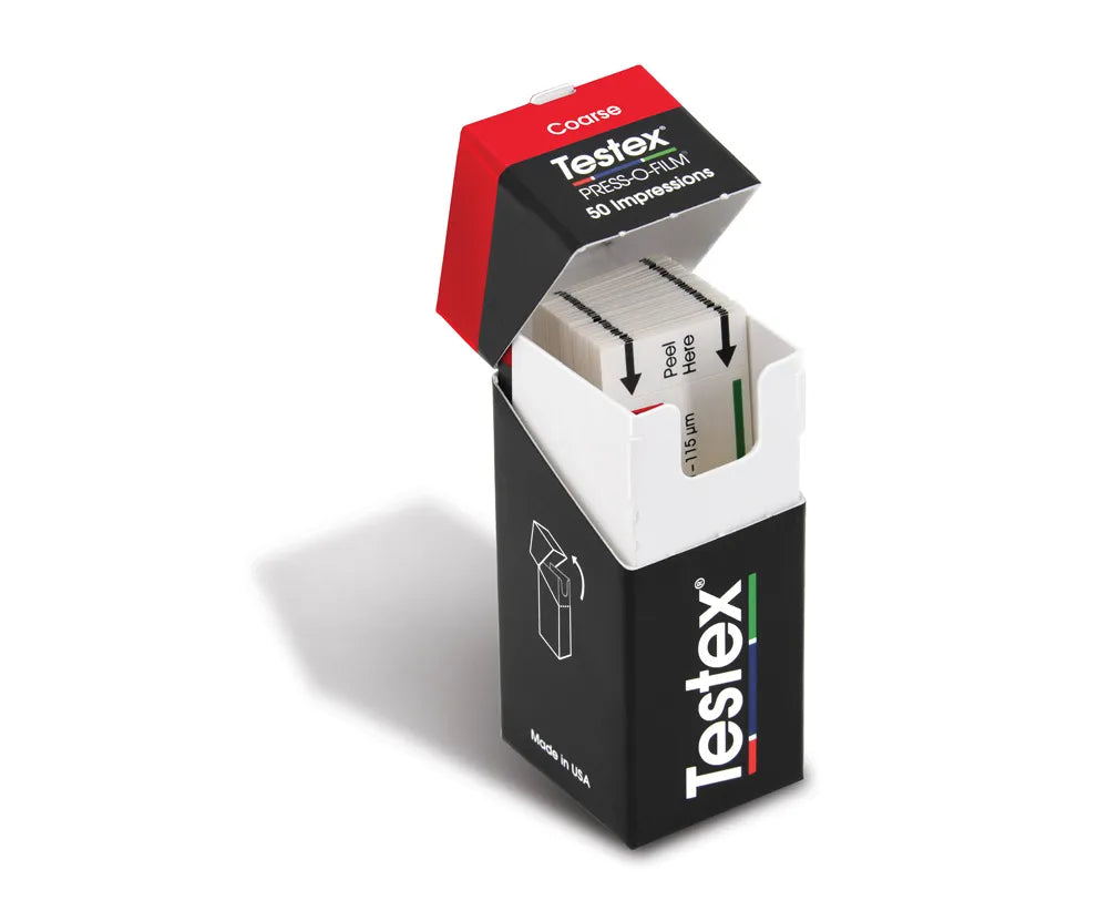 Testex RTC6 Replica Tape Coarse Grade – 6 × 50 pc with Burnishing Tool